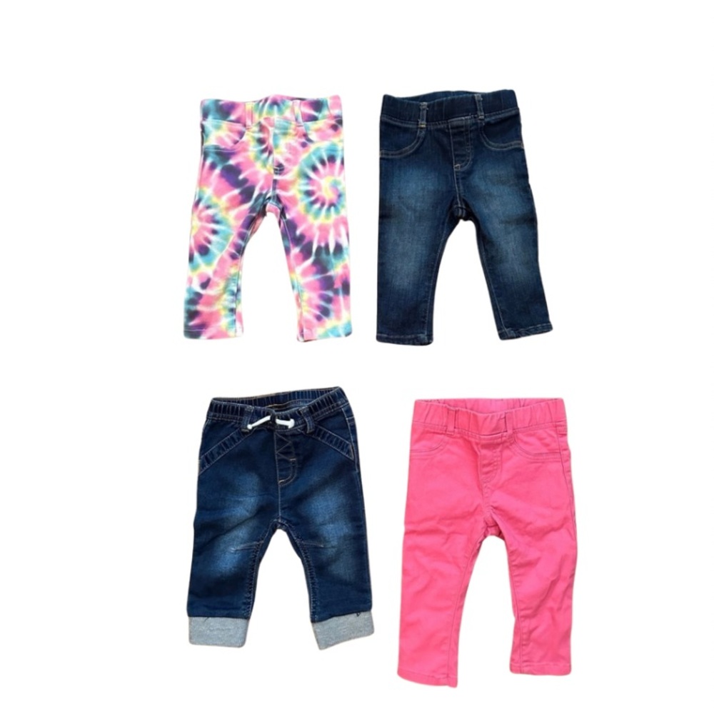 Baby Girl Pants Bundle (4 pcs)